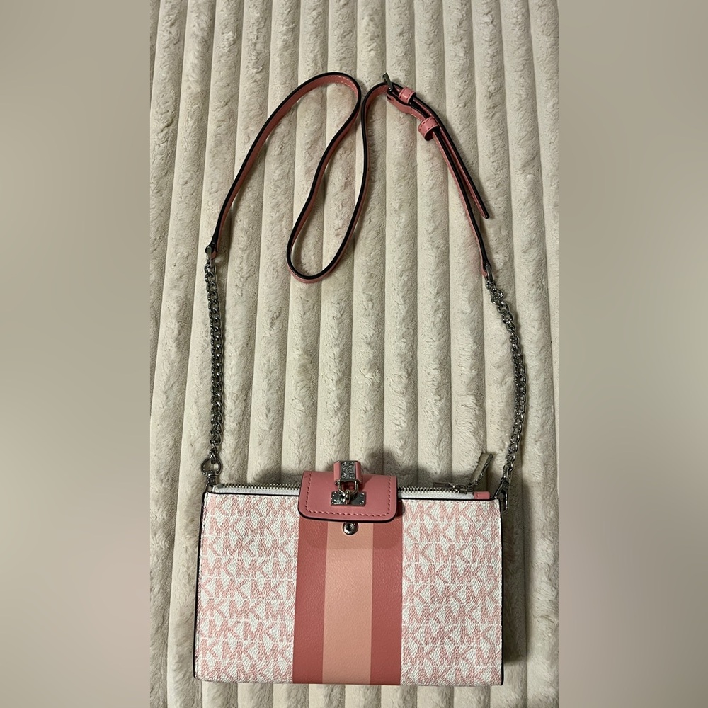 Ruby Small Double Zip Crossbody Michael Kors Pink… - image 2